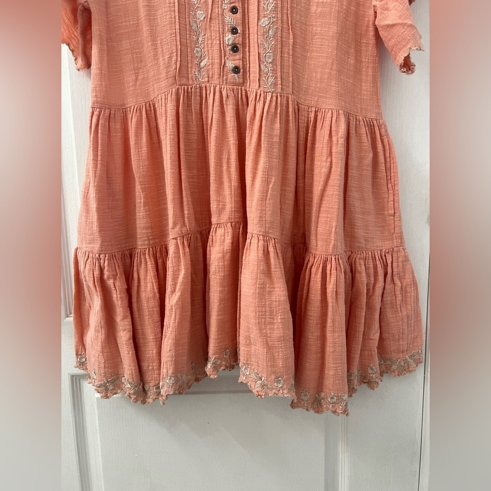 Free People Santiago Cotton Babydoll Dress (Size XS) - Picture 9 of 12